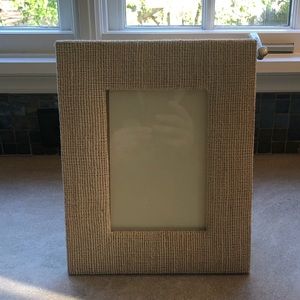 Picture Frame 5 x 7 Textured Neutral Fabric